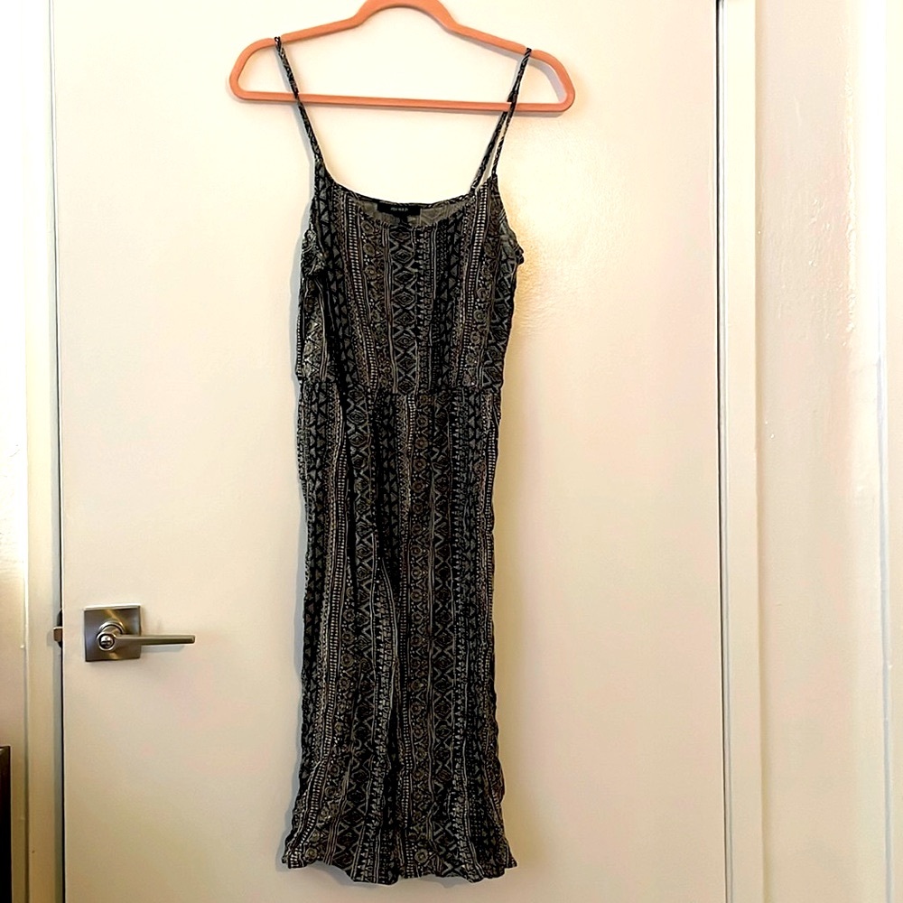 Forever 21 Midi Aztec Print Boho Dress